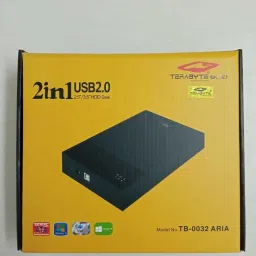TERABYTE 2 in 1 USB 2.0 External Hard Drive Casing 2.5 and 3.5 Inch 3.5 inch EXTERNAL HARD DRIVE COVER-41