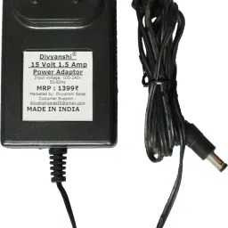 Divyanshi 15 Volt 1.5 Amp SMPS Power Adapter DC For Broadband, Routers, NVR ETC 22.5 W Adapter-23