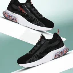 FIRST Men's Sports Shoes | PU Foam Comfort & Ball-Tech Support | Lace-Up Running Shoes For Men-28