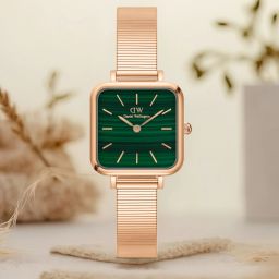 Quadro Studio Green color Square - 22 mm diameter Analog Watch - For Women DW00100520-image-4