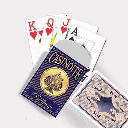 Billium Plastic Poker Playing Card (Blue)-6