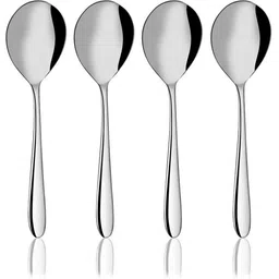 shri & sam Gracy Desert Soup Spoon Stainless Steel Cutlery Set-picture-12