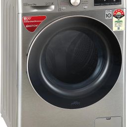 lg 9 kg with Wi-Fi EnabledAI Direct Drive Technology Fully Automatic Front Load Silver image 4
