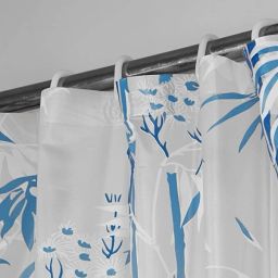 224 cm (7 ft) PVC Semi Transparent Door Curtain Single Curtain-image-16