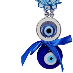 Ganesh Evil Eye Hanging | Nazar Battu | Car & Home Decor Protection Charm Polyresin Dream Catcher-image-64