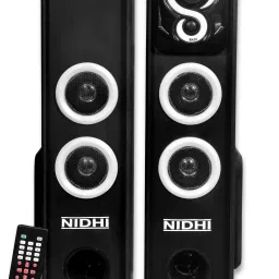 Nidhi PartyPulse – Dual 160 W Bluetooth Tower Speaker image 2
