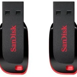 SanDisk SDSDQM-008G-B35 Cruzer Blade 2Pcs Combo 8 GB Pen Drive Compatible with Laptop USB 2.0 Plastic Case-17