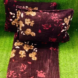 349 TC Woolen Double Printed Flat Bedsheet-image-74