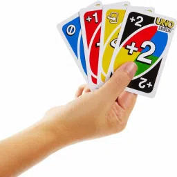qblyn DOS Card Game for 2-4 players with 108 playing cards and instructions image 2