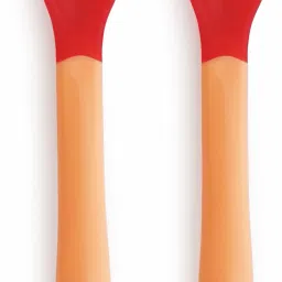 Heat Sensitive Colour Changing Soft Spoon for Feeding Baby. BPA Free. Set of 2 - Handle - Plastic, Tip - Silicone-image-90