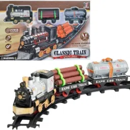 Classic Train Play Set Power High Speed Train Railway Track Set-23