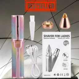 OWN EARTH Eyebrow Trimmer Pain less Hair Remover_x17 Trimmer 70 min Runtime 0 Length Settings-image-48