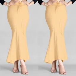 The Stanch NN-thestanch-petticoat_121-BEIGE-COMBO-PTCT-BEIGE-BEIGE-XL Lycra Blend Petticoat-image-23