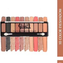 10 Color Eyeshadow Palette - Soft Matte & Creamy Shimmer in Just One Swipe 8.8 g-22