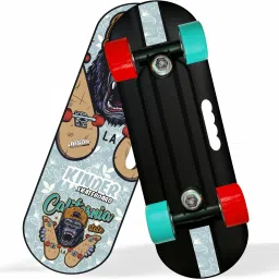 Kingkong Junior Skateboard for Kids Age upto 7 Years 18 inch x 6 inch Skateboard-21