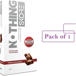 skore Condoms10n Chocolate N.Thing Pack of 1 Condom-picture-21