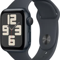 Apple Watch SE 2 GPS 40mm (2nd Gen) Midnight Aluminium with Midnight Sport Band-19