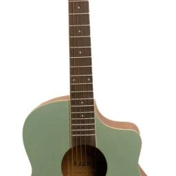 New Age Cyan Green Acoustic Guitar for all ages(with Online Classes) Acoustic Guitar Solid Wood Rosewood Right Hand Orientation-image-36
