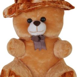 SOFT BROWN CAP TEDDY BEAR- 50 cm-image-90