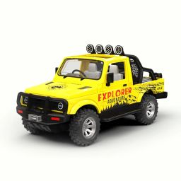 New Explorer Adventure Open Ranger Jeep 4x4 Gypsy Off Road Toy Car For Kids-image-4