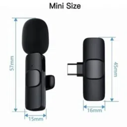 frony KL_525B_k8 Wireless Microphone with Real-time Active Noise cancelation Microphone image 2