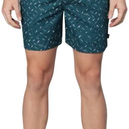 Allover Print And Side Pocket Printed Men Boxer-image-34