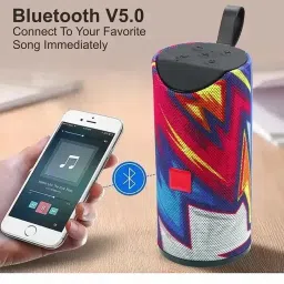 FREAKERS Bluetooth Portable Wireless Speaker Pro Sound, Upto 12 Hours Playtime, IP67 5 W Bluetooth Party Speaker image 3