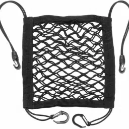 3-Layer Car Mesh Organizer, Seat Back Net Bag, Barrier of Pet Kids, driver Car Multi Pocket-17