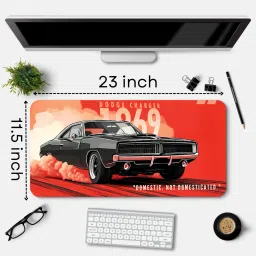 DARSHANAM WORLD Mouse Pad, Large Extanded Desk Mouse Pad, Non-slip Spill-Resistant Mousepad Mousepad image 2