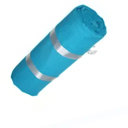 CHARKHI 4.5 Meter Sky Blue Pure Full Voile Punjabi Turban for Men Solid Pagri-image-94
