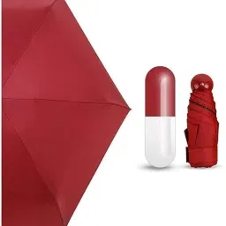 Mini Capsule Umbrella – UV & Windproof Compact Travel Edition Umbrella-9