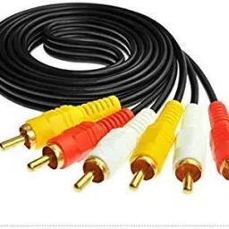 Sage TV-out Cable Audio Video RCA Cable 3RCA Male to 3RCA Male Composite AV Cable (3METER)-27