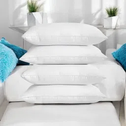 Microfibre Solid Sleeping Pillow Pack of 4-13