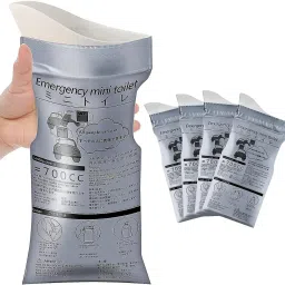 Mini Portable Toilet - Unisex Urinal & Travel Pee Bag for Camping & Traffic Jam Urine Bag-image-43