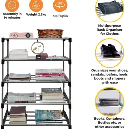 Wheel_Metal_Bookshelf Metal Open Book Shelf-17