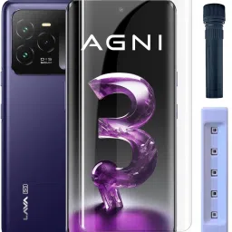 OneTech Edge To Edge Tempered Glass for Lava Agni 3 5G 9H Hardness, Advanced UV HD+ Screen Protector-10