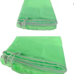 sivamitra HDPE - High Density Poly Ethylene Kids Washable Thottil Cradle Mosquito net Mosquito Net image 4