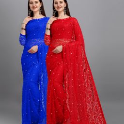 Self Design Bollywood Net, Brasso Saree-image-31