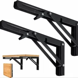 Heavy Duty Shelf Bracket for Bench Table 30 cm Shelf Bracket (Iron) 30 Shelf Bracket-5