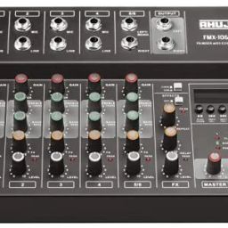 ahuja FMX- 106DP PA Mixer with ECHO REVERB Analog Sound Mixer image 1