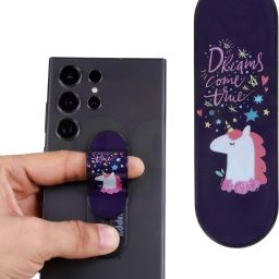 Guppy Unicorn Kids Pattern Phone Holder for Hand Mobile Holder-picture-18