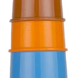 vinmot Build Up Beakers Stacking Educational Building Blocks Toy for Kids - 12 Pcs image 3