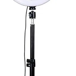 JAMMY ZONES Big Selfie Ring Light 10" with 7ft Tripod Stand for video,Reels Studio J2 Ring Flash-picture-21