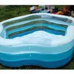 Inflatable (IND*67) Swimming Pool Summer Fun Kids Colors Pool With Free Pump Inflatable Swimming Pool-image-38