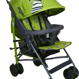 Lightweight Umbrella Zebra Pram for 0-3 Years Baby/Kids, 5 Point Safety Harness Stroller-14