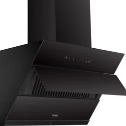 hindware smart appliances Smart Appliances Skyla Neo 75 Cm kitchen chimney 1350 m3/hr Auto Clean | Rectangle | Filterless | Touch Control, Motion Sensor | Powerful Suction | Wall Mounted Black 1350 CMH Chimney-picture-4