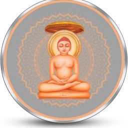BIS Hallmarked Mahavir Swami Ji (MV-20G179) S 999 20 g Silver Coin-image-31