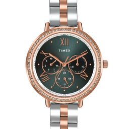 Timex Women Water Resistance Stainless Steel Multi Function Analogue Watch TW000Z501-73