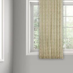 Fabindia Paro Green & Off White Ethnic Motifs Printed Cotton Window Curtain-image-41