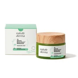 Nature Derma 1% Natural Biome-Boost Moisturizer With Hyaluronic Acid For Reduce Fine Lines - 50ml-30
